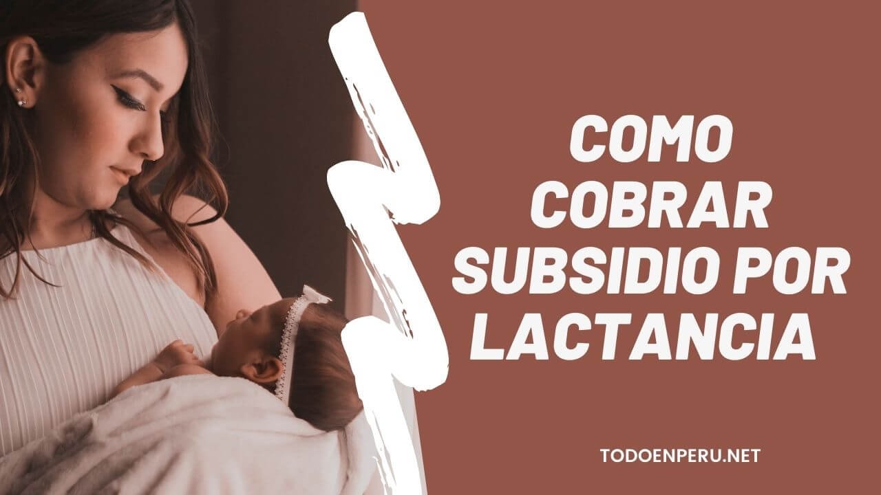 En este momento estás viendo Como cobrar subsidio por lactancia – EsSalud